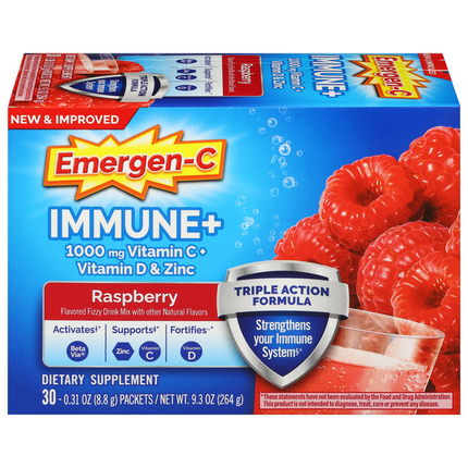 Emergen-C Immune Raspberry 0.31oz