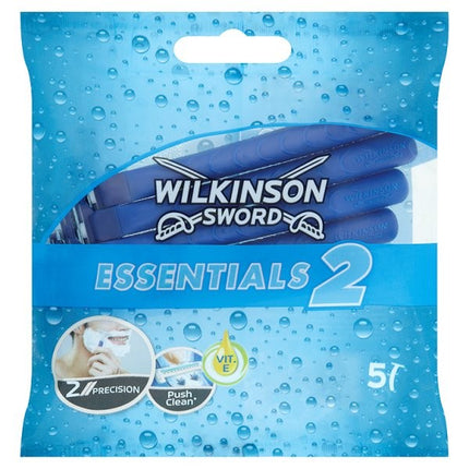 Wilkinson Sword Essentials 2Blade  Male 5pk