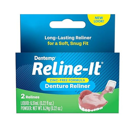 DENTEMP RELINE IT DENTURE 2CT