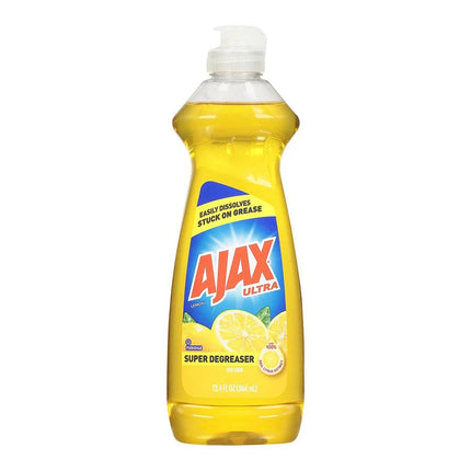Ajax Dish Washing Liquid Lemon 12oz