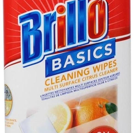 Brillo Cleaning Wipes Orange 40's