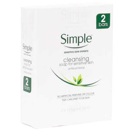 Simple Cleansing Bar 2x125g
