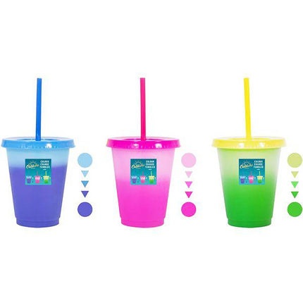 Bello Colour-Changing Tumbler 450ml Assorted