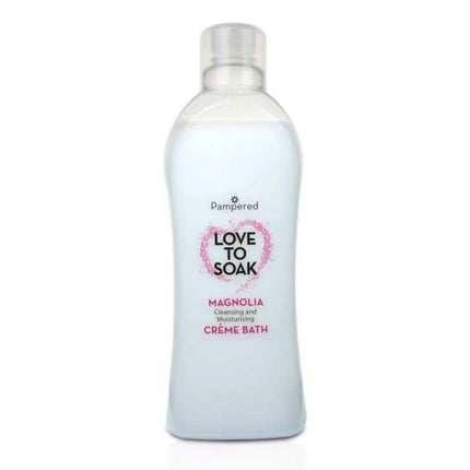Pampered Love To Soak Magnolia Creme Bath 1 Litre