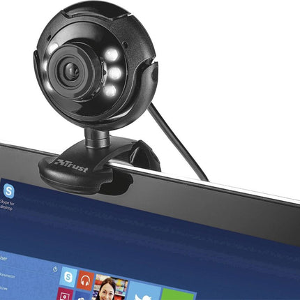 Trust Spotlight Webcam with LED Lights