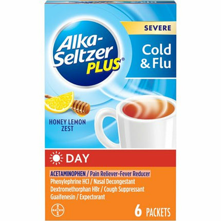 Alka Selter Plus Cold & Flu Day 6 Pkts