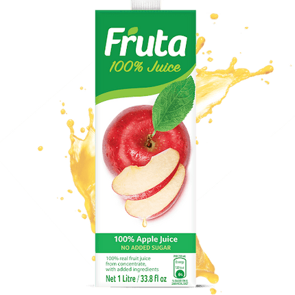Fruta 100% Apple Juice 1Lt.