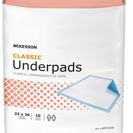 McKesson Underpads 10's 23x36""