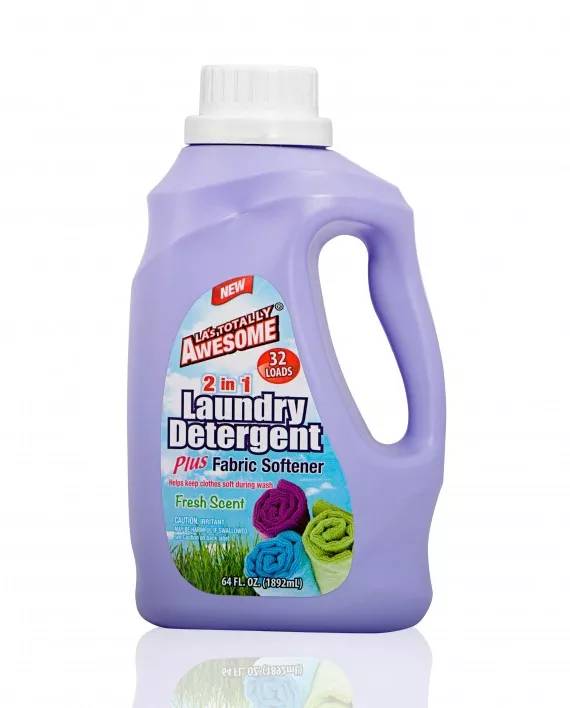 LA's Totally Awesome Laundry Detergent w/Fabric Softener 64 fl.oz