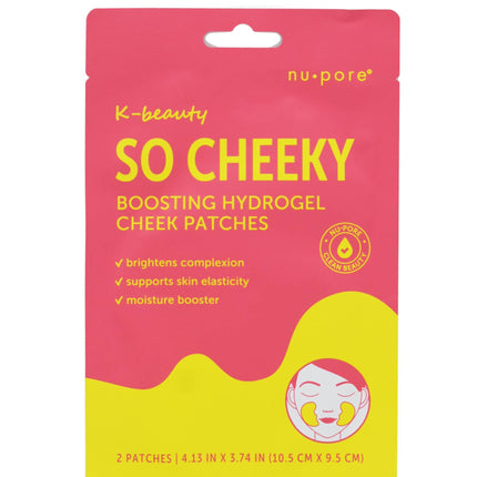 Nu-Pore So Cheeky Boosting Hydrogel Cheek Patches 1pair
