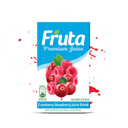 Fruta Cranberry Raspberry Juice Drink 250ml