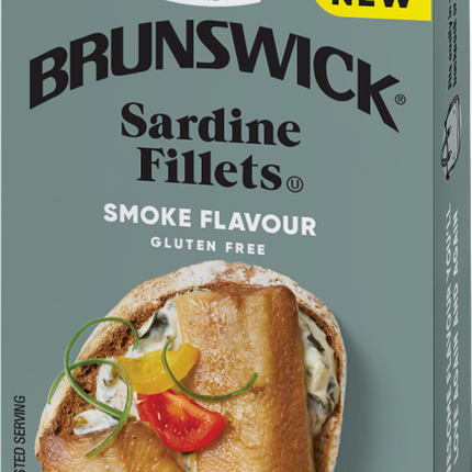 Brunswick Sardine Fillets Smoke Flavour 106g