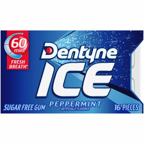 Trident Dentyne Peppermint SF Gum 16's
