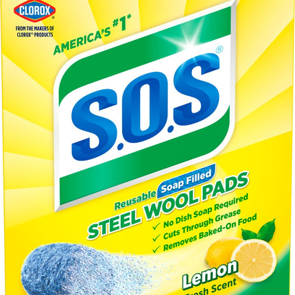 SOAP PADS 10CT LEMON SCENT