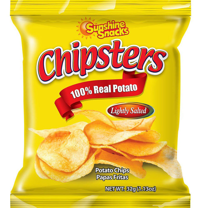 SunShine Snacks Chipsters Potato Chips Original Sm