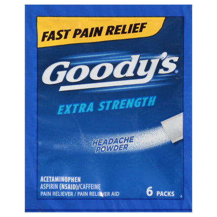 Goody's Extra Strength Headache Powder 6pk