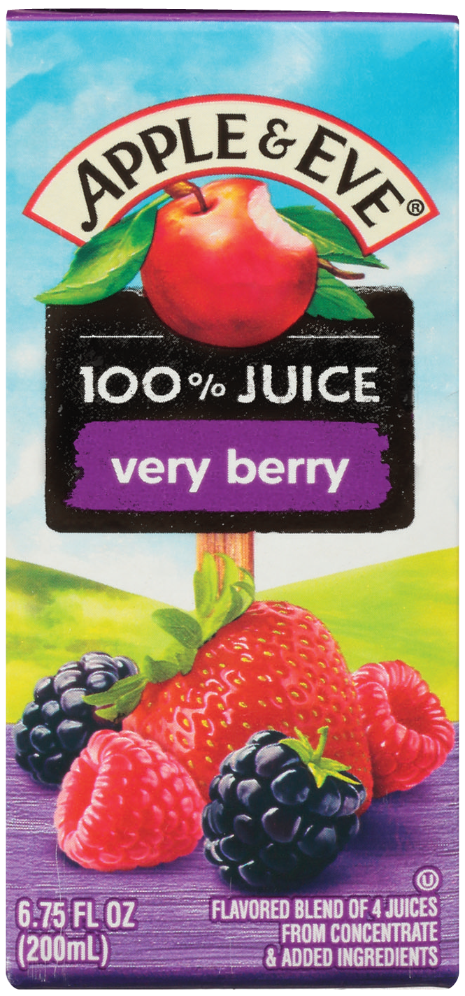 Apple & Eve 100% Juice Verry Berry 200ml