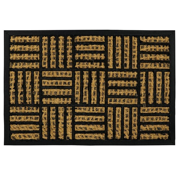 JVL Alba Woven Tuffscrape Squares 40 x 60cm