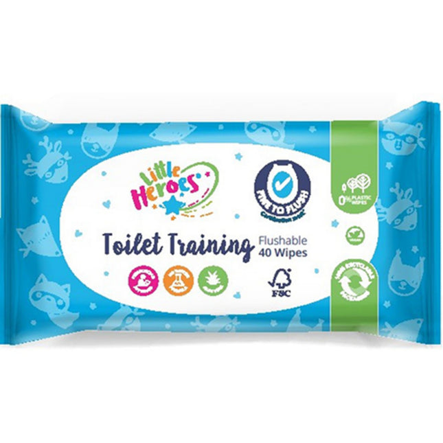 Little Heros Wipes Toilet Training 40's