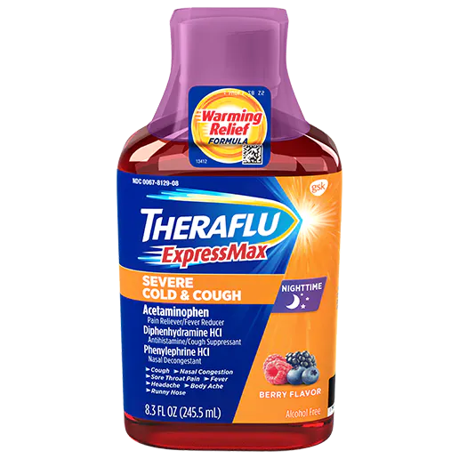 Theraflu Severe Cold & Cough Nighttime 8.3fl.oz