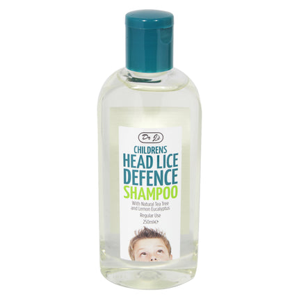 Dr. J's Childrens Head Lice Defence Shampoo 250ml