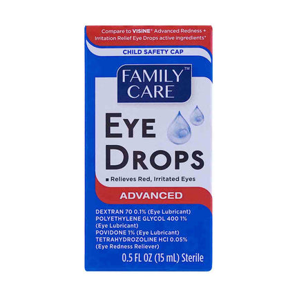 Family Care Eye Drops Advanced Sterile 0.5oz