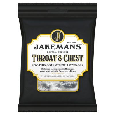 JAKEMANS THROAT & CHEST MENTHOL SWEET 160G
