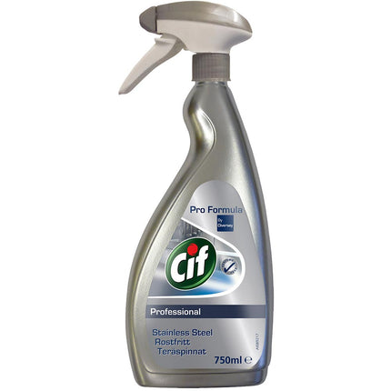 Cif Professional Stainless  Steel Spray 750ml