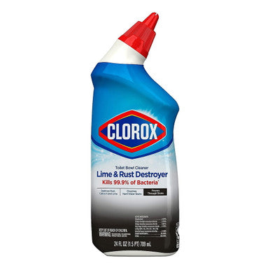 Clorox Toilet Bowl Cleaner Lime & Rust Destroyer 24oz