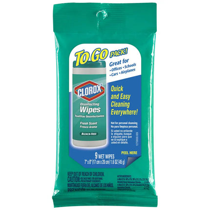 Clorox Disinfecting wipes Fresh Scent 9pk
