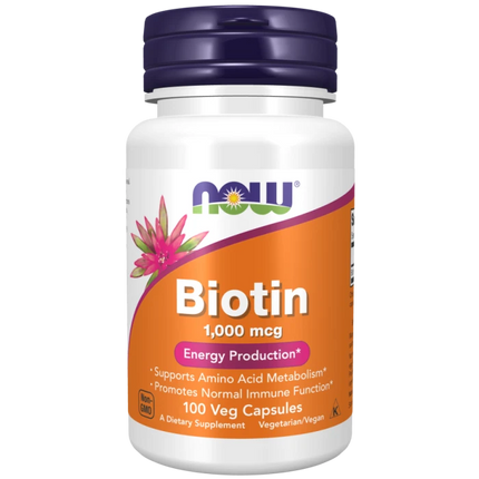 NOW Biotin 1000mcg Caps 100