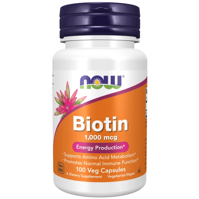 NOW Biotin 1000mcg Caps 100