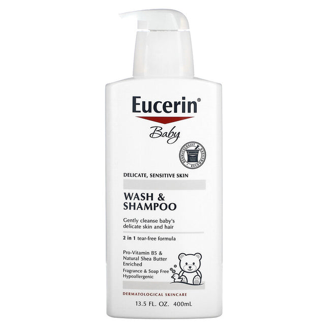 Eucerin Baby Wash & Shampoo 400ml