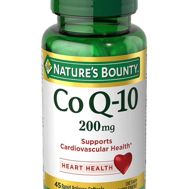 Nature's Bounty Co Q-10 200mg R/R S/Gels 45s