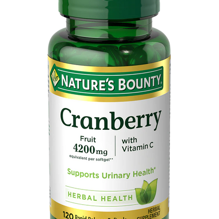 Nature's Bounty Cranberry 120s