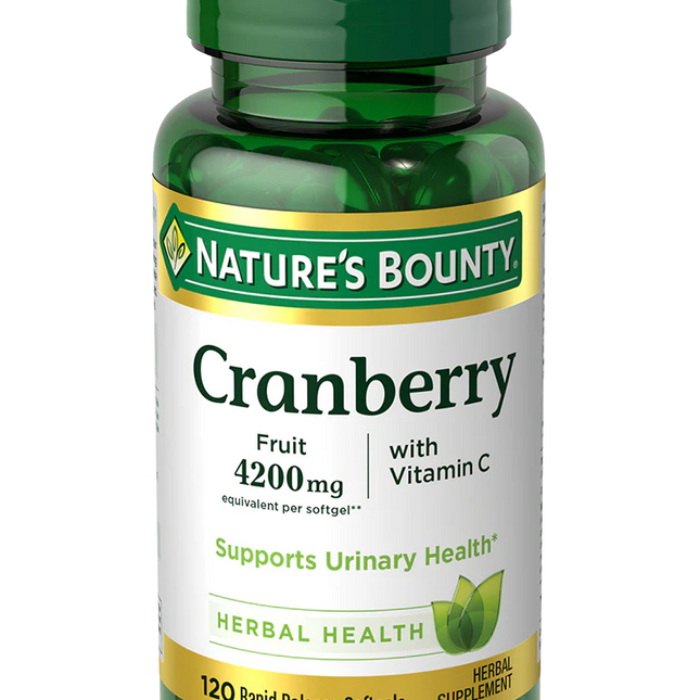 Nature's Bounty Cranberry 120s