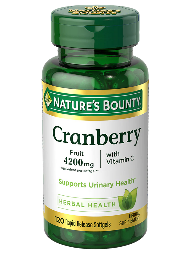 Nature's Bounty Cranberry 120s
