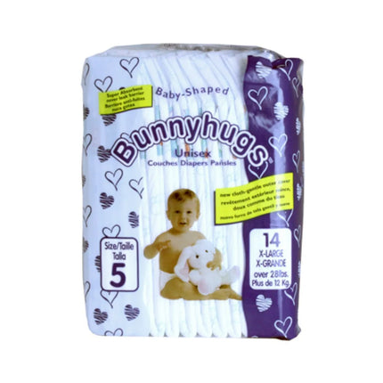 Bunnyhugs Diapers X-Large Size 5 14pk