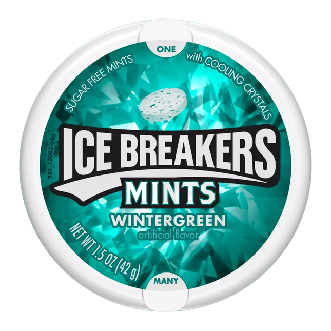 Ice Breakers Sugar Free Mint Wintergreen 1.5oz