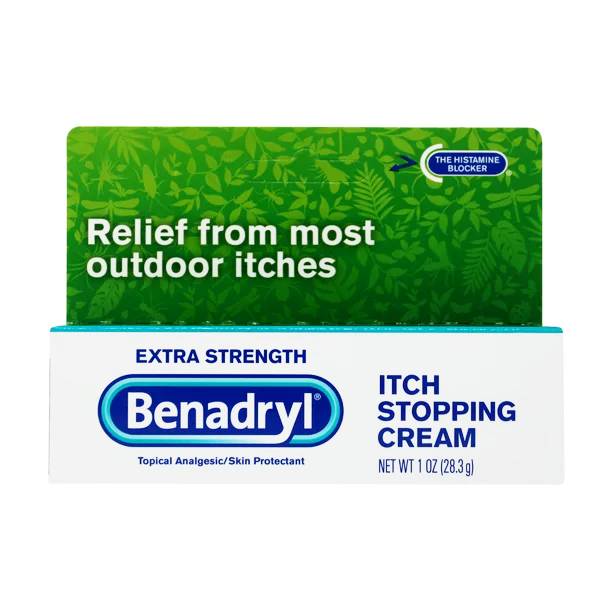 Benadryl Extra Strength Itch Stopping Cream 1oz