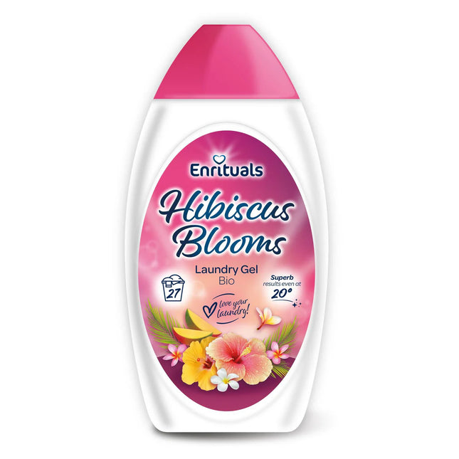 ENRITUALS LAUNDRY GEL HIBISCUS BLOOMS 970ML