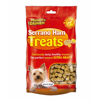 Munch & Crunch Serrano Ham & Cheese Dog Treats 205g