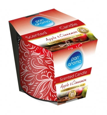 Pan Aroma Sleeve Wrap Apple & Cinnamon Scented Candle