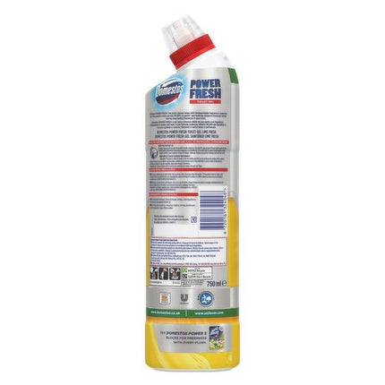 Domestos Power Lime Fresh Toilet Gel 750ml