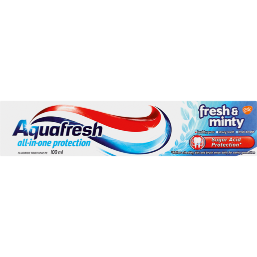 Aquafresh Toothpaste Fresh & Minty 100ml