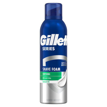 Gillette Shave Foam With Aloe Vera Sensitive 250ml