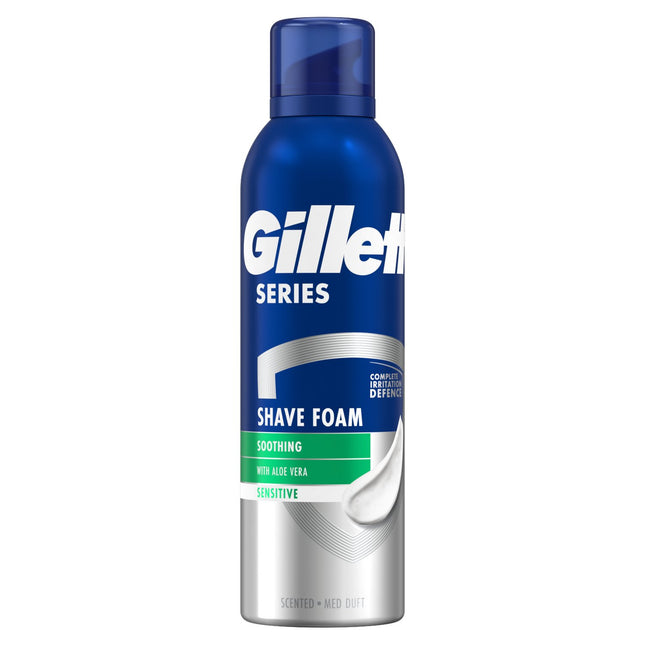 Gillette Shave Foam With Aloe Vera Sensitive 250ml