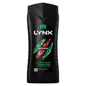 Lynx Africa Energy Boost Bodywash 500ml