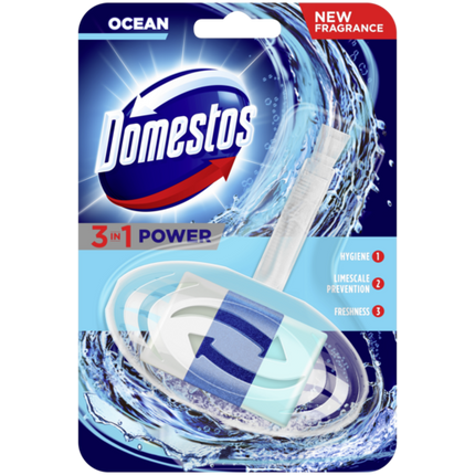 Domestos Rim Block 3-in-1 Blue Ocean 40g