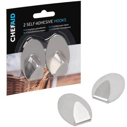 Chef Aid Stainless Steel Hooks 2pk